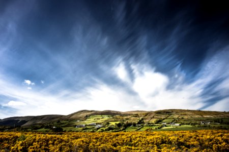 Sky Nature Cloud Field photo