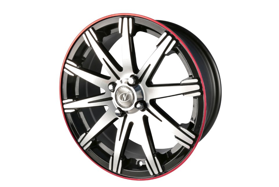 Silver Chrome Spoke