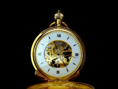 Watch Clock Metal Brass photo