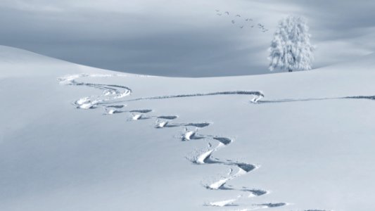 Sky Freezing Atmosphere Of Earth Nunatak