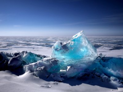 Iceberg Arctic Ocean Water Sea Ice