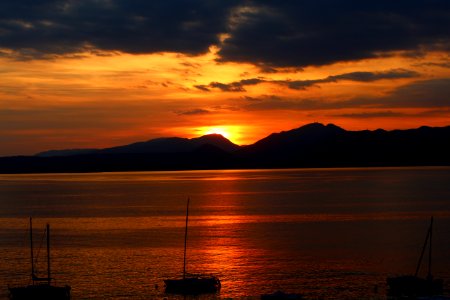 Sky Horizon Afterglow Sunset