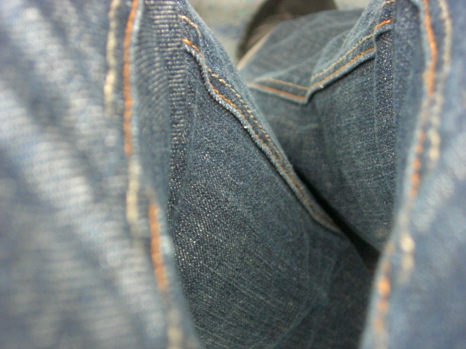Denim Jeans Close Up Textile