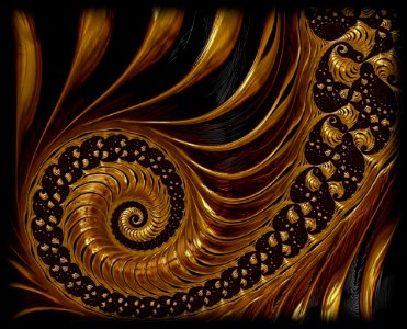 Fractal Art Art Spiral Nautilida