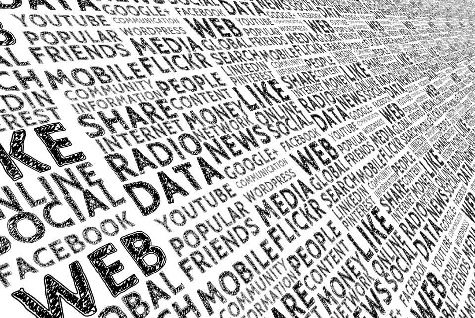 Text Black And White Font Newsprint