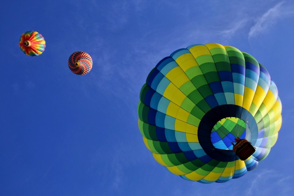 Hot Air Balloon Hot Air Ballooning Sky Daytime