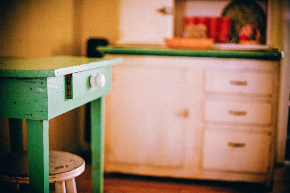 Table drawer kitchen