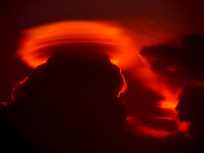 Sky Afterglow Geological Phenomenon Heat photo