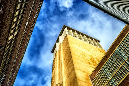 Sky Building Landmark Yellow photo