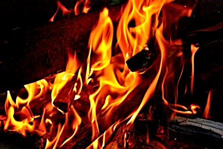 Fire Flame Campfire Heat