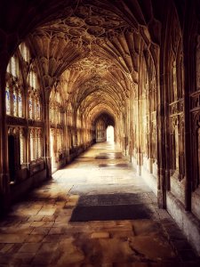 Gothic Building Interior photo