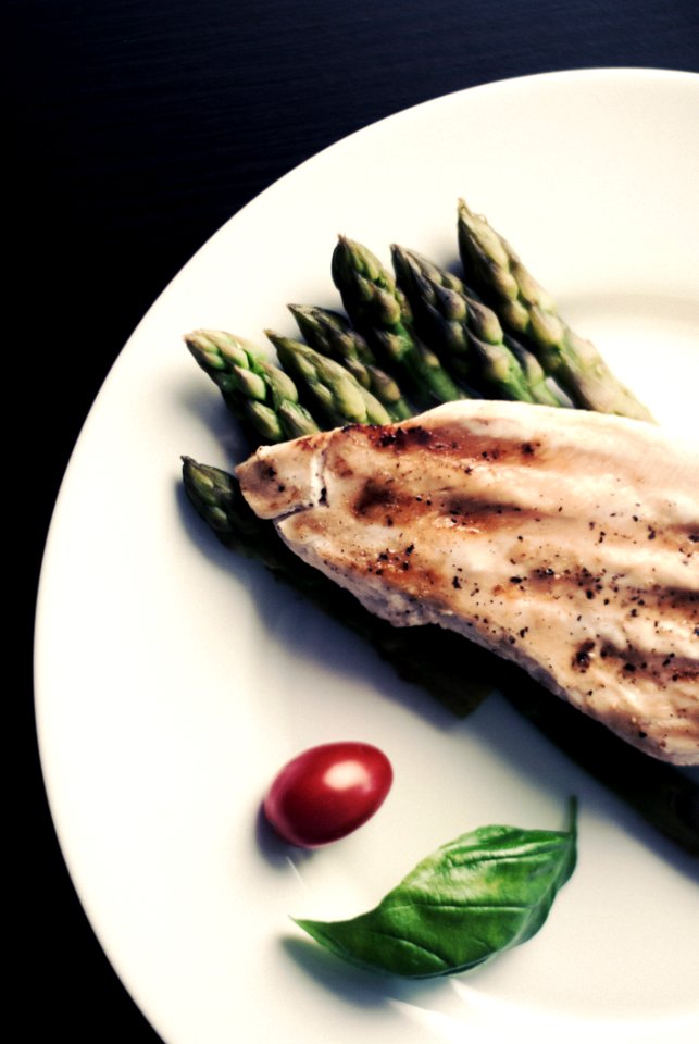 Asparagus Chicken And Basil
