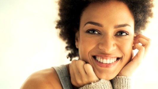 Happy Athletic Young Woman