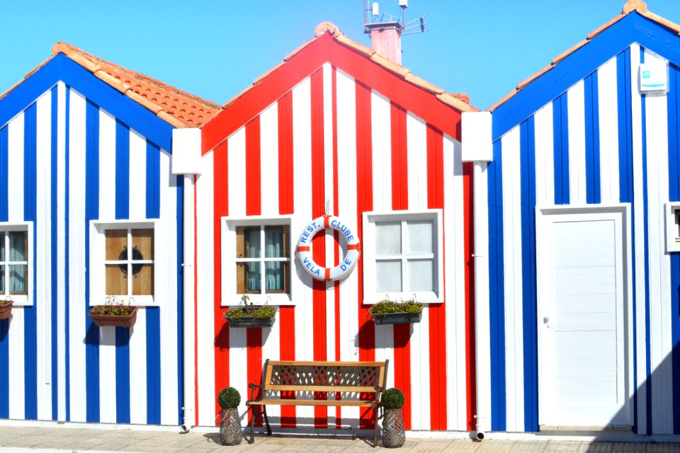 Colorful Beach Huts