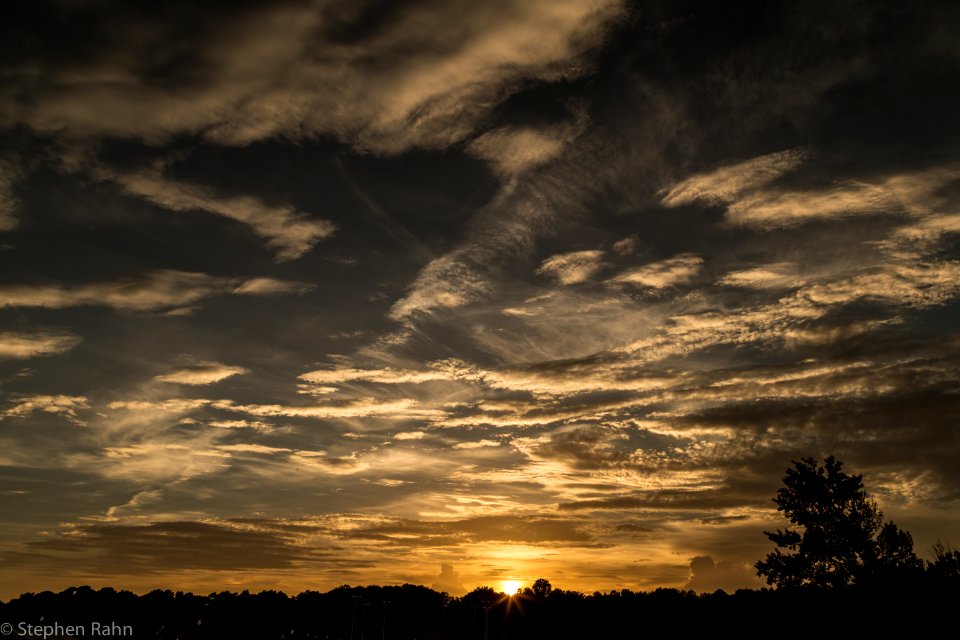 Afternoon Sky In Kennesaw Georgia