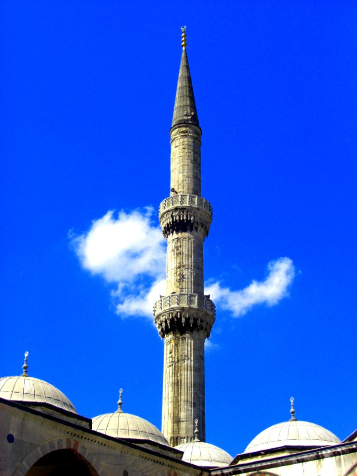Mosque Spire Sky Place Of Worship