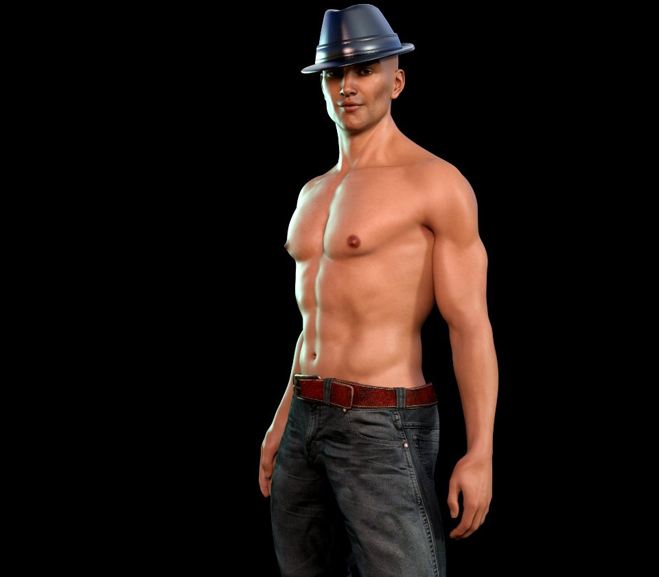 Barechestedness Man Body Man Standing
