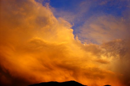 Sky Cloud Afterglow Atmosphere