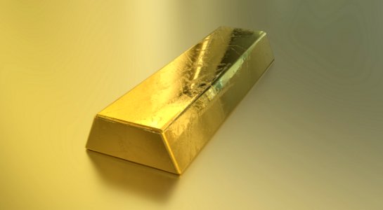 Gold Metal Material Product Design photo