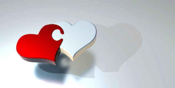 Product Design Love Heart Computer Wallpaper