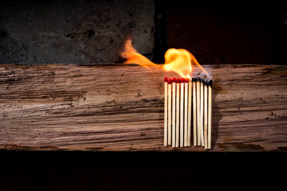 Heat Flame Wood Fire