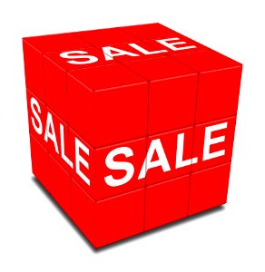 Sale Cube