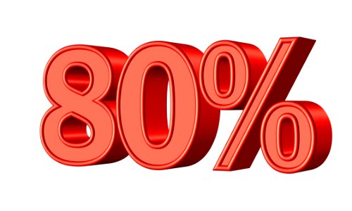 Sale 80 Precent