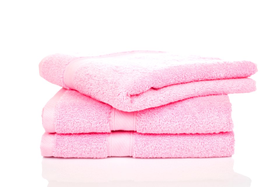 Folded Terry Cloth Towels