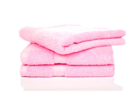 Folded Terry Cloth Towels
