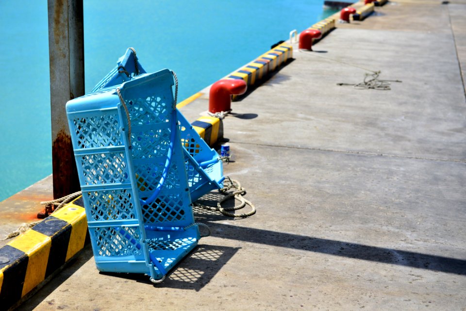 Blue Road Surface Asphalt Outdoor Furniture