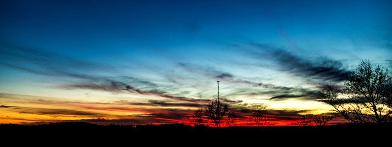 Sunset Over North Georgia