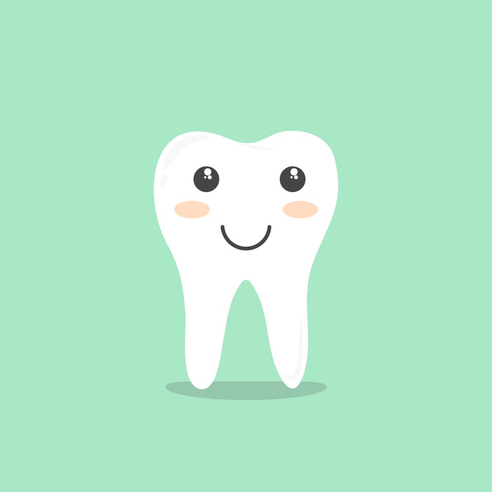Tooth Green Nose Text