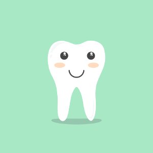 Tooth Green Nose Text