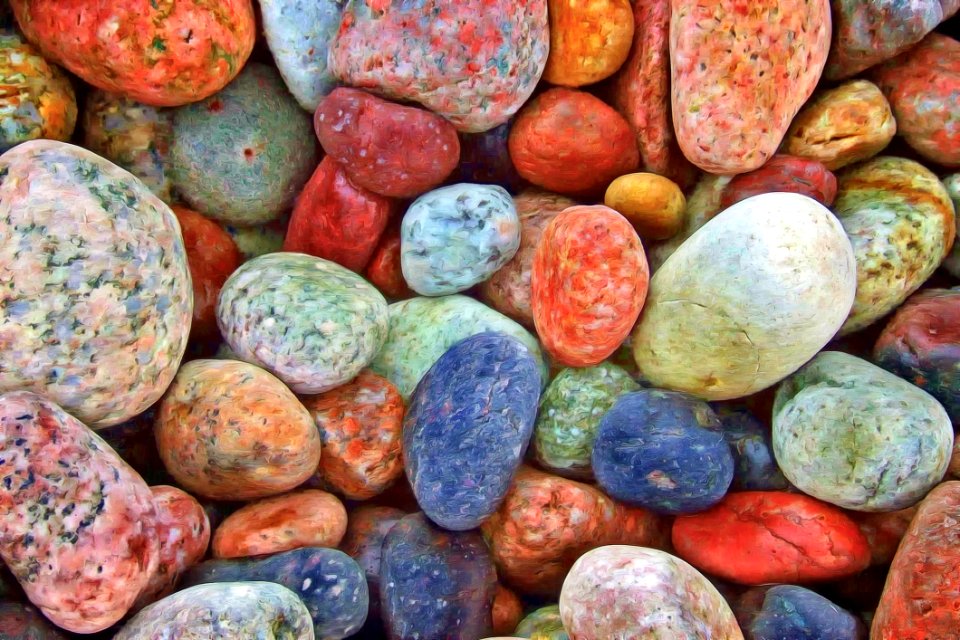 Pebble Rock Material