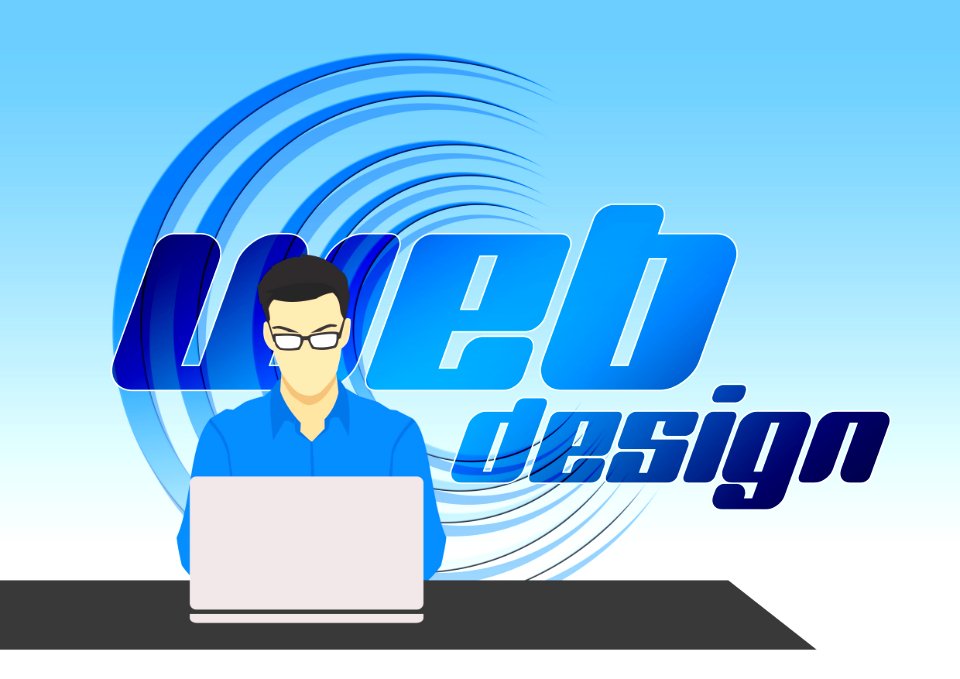 Blue Text Technology Online Advertising