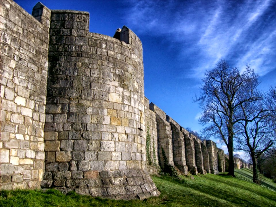 Historic Site Ruins Wall Archaeological Site