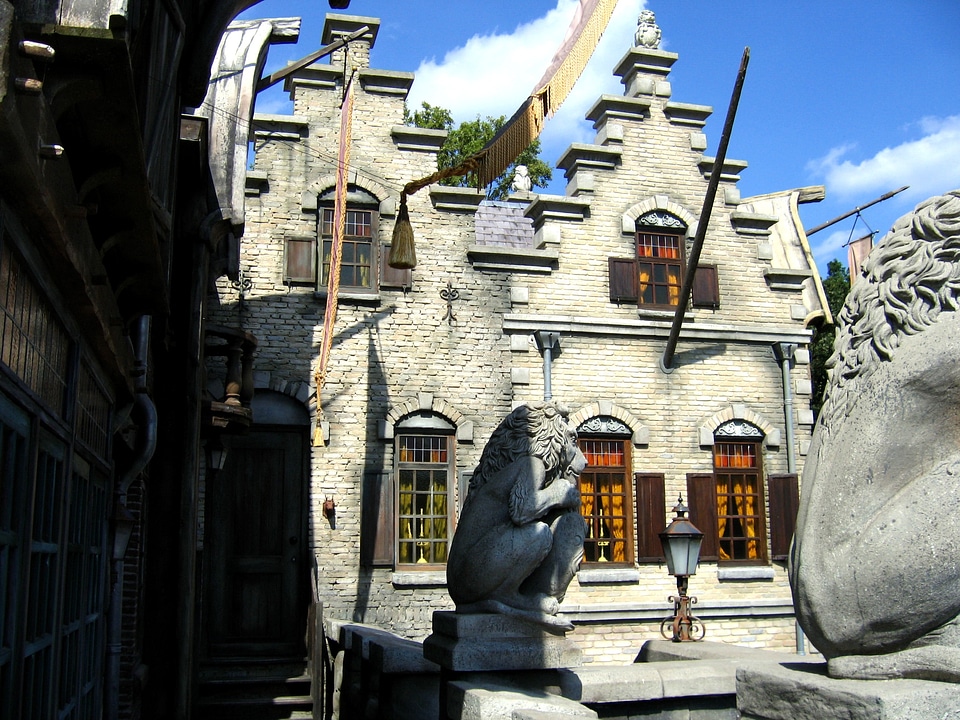 Middle ages old old house