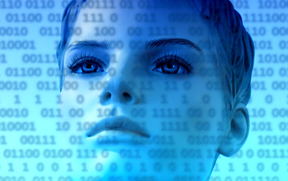 Face Blue Nose Text
