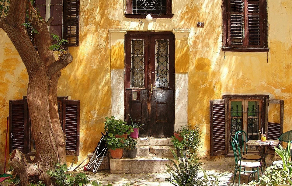 Building house house facade