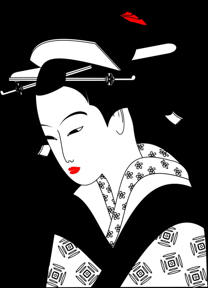 Woman Black And White Art Automotive Design