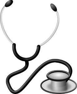 Stethoscope Black And White Product Product Design
