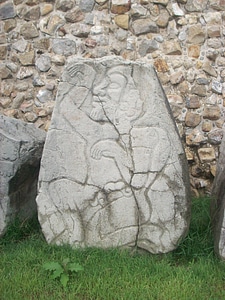 Stone travel landmark