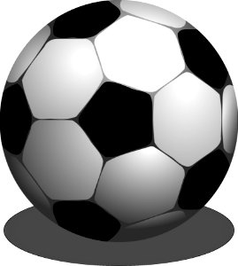 Football Black And White Ball Sports Equipment photo