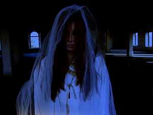 Bride white death photo