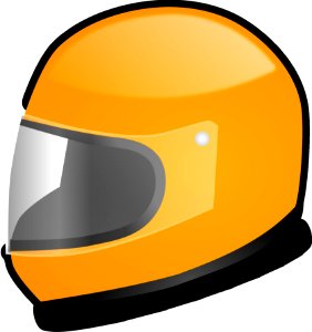 Yellow Orange Helmet Headgear
