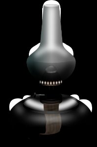 Product Design Black And White Liquid Bottle