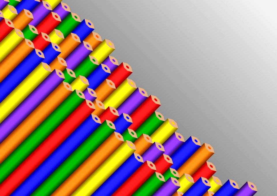 Pencil Product Close Up Line