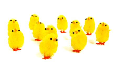 Yellow Material Beak Stuffed Toy