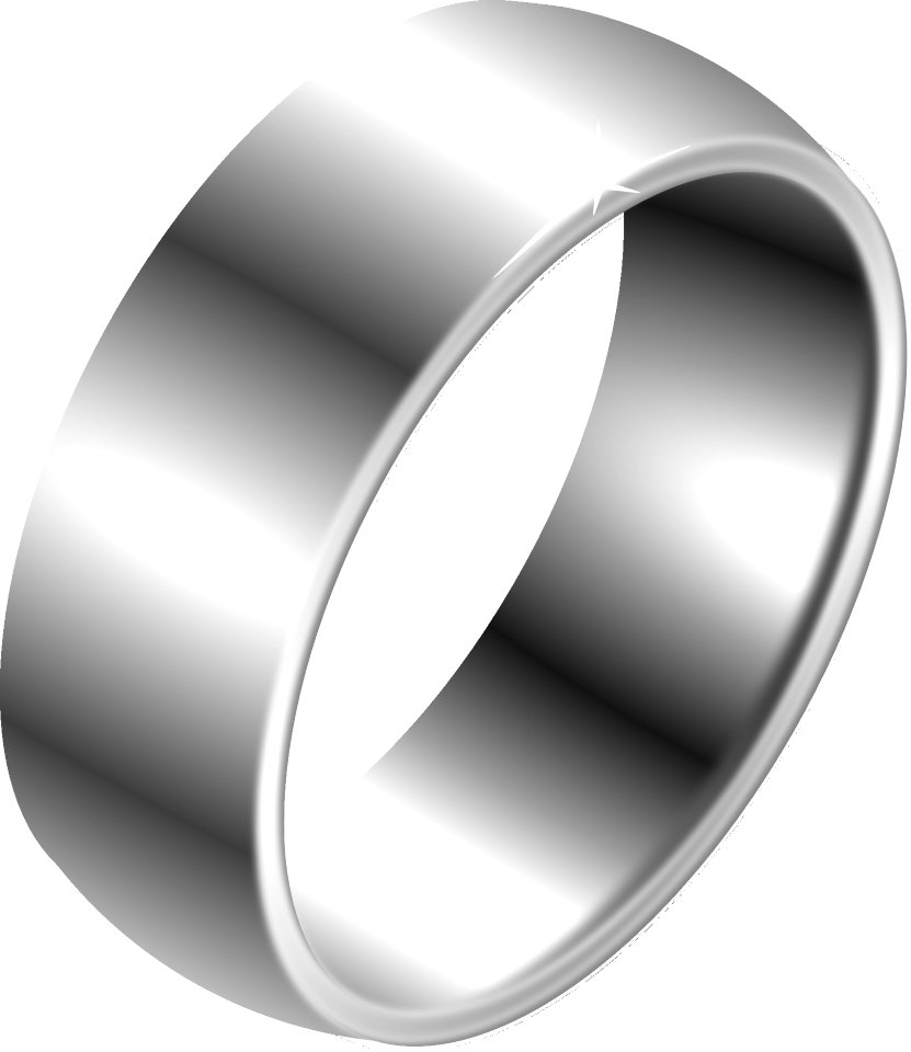 Ring Wedding Ring Platinum Silver