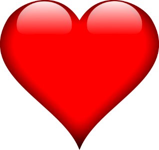 Red Love Heart Organ